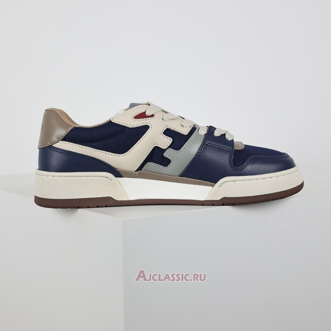 New Fendi Match Low-Tops "Blue Beige Brown" 7E1493AI1NF1MDY-2 Shoes
