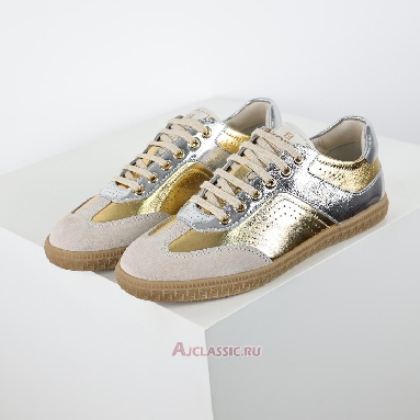 Buy Fendi Flair Leather Glod Silver Glod 8E8503ARI4F1OH9-2 Quality Reps Replicas Shoes