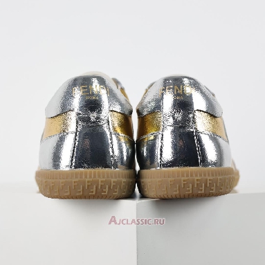 Buy Fendi Flair Leather Glod Silver Glod 8E8503ARI4F1OH9-2 Quality Reps Replicas Shoes