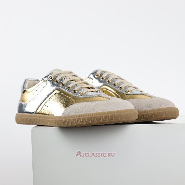 Buy Fendi Flair Leather Glod Silver Glod 8E8503ARI4F1OH9-2 Quality Reps Replicas Shoes