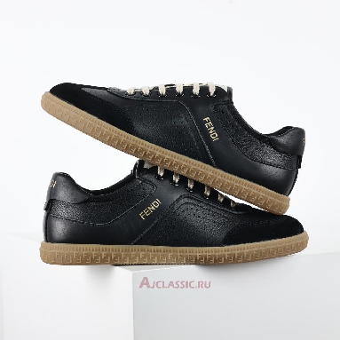 Buy Fendi Flair Leather Black Glod Black 8E8503ARI4F1OH9-3 Quality Reps Replicas Shoes