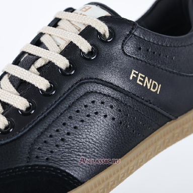 Buy Fendi Flair Leather Black Glod Black 8E8503ARI4F1OH9-3 Quality Reps Replicas Shoes