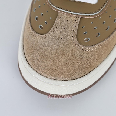 Buy Fendi Match Leather Suede Low Tops Brown Green Brown 8E8670ASB2F1RUX-2 Quality Reps Replicas Shoes