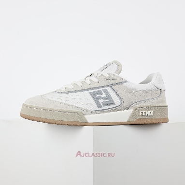 Buy Fendi Match Fabric Suede Low Tops Grey White Grey 8E8670ASB2F1RUX-4 Quality Reps Replicas Shoes