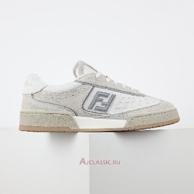Buy Fendi Match Fabric Suede Low Tops Grey White Grey 8E8670ASB2F1RUX-4 Quality Reps Replicas Shoes