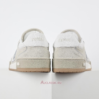 Buy Fendi Match Fabric Suede Low Tops Grey White Grey 8E8670ASB2F1RUX-4 Quality Reps Replicas Shoes