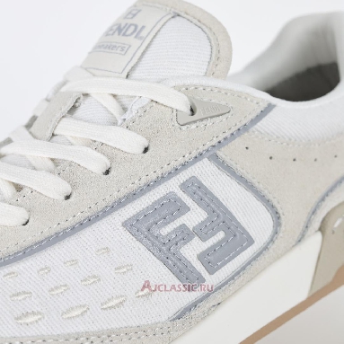 Buy Fendi Match Fabric Suede Low Tops Grey White Grey 8E8670ASB2F1RUX-4 Quality Reps Replicas Shoes