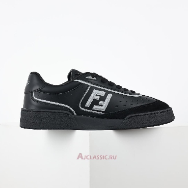 Buy Fendi Match Leather Suede Low Tops Black Grey Black 7E1643AOMNF1MYT-2 Quality Reps Replicas Shoes