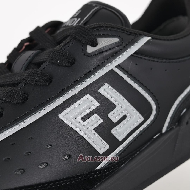 Buy Fendi Match Leather Suede Low Tops Black Grey Black 7E1643AOMNF1MYT-2 Quality Reps Replicas Shoes