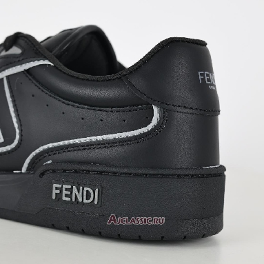 Buy Fendi Match Leather Suede Low Tops Black Grey Black 7E1643AOMNF1MYT-2 Quality Reps Replicas Shoes