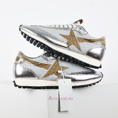Buy Golden Goose Marathon Silver Gold Silver GWF00683.F005490.70138 Quality Reps Replicas Shoes