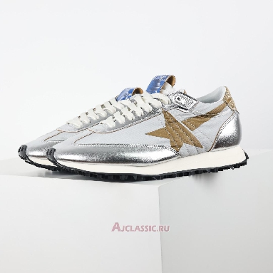Buy Golden Goose Marathon Silver Gold Silver GWF00683.F005490.70138 Quality Reps Replicas Shoes