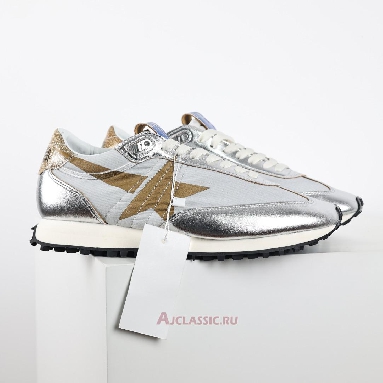 Buy Golden Goose Marathon Silver Gold Silver GWF00683.F005490.70138 Quality Reps Replicas Shoes