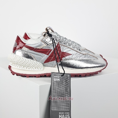 Buy Golden Goose Marathon Glitter & Star Silver Red Silver GWF00684.F005631.70217 Quality Reps Replicas Shoes