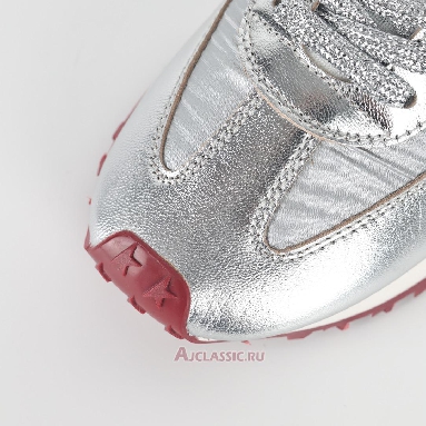 Buy Golden Goose Marathon Glitter & Star Silver Red Silver GWF00684.F005631.70217 Quality Reps Replicas Shoes