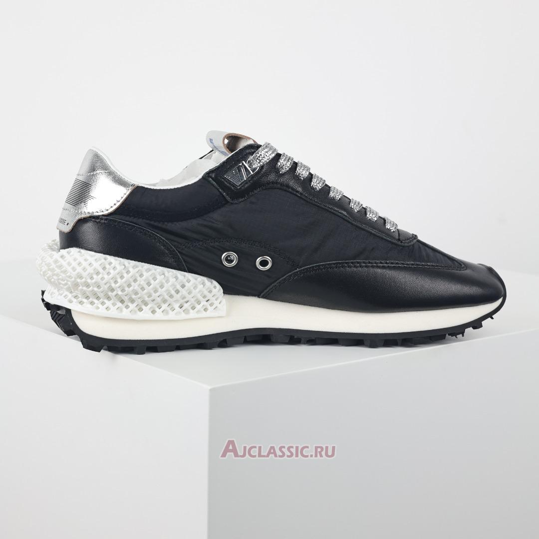 New Golden Goose Marathon Glitter & Star "Black Silver" GWF00684.F005675.90179 Shoes