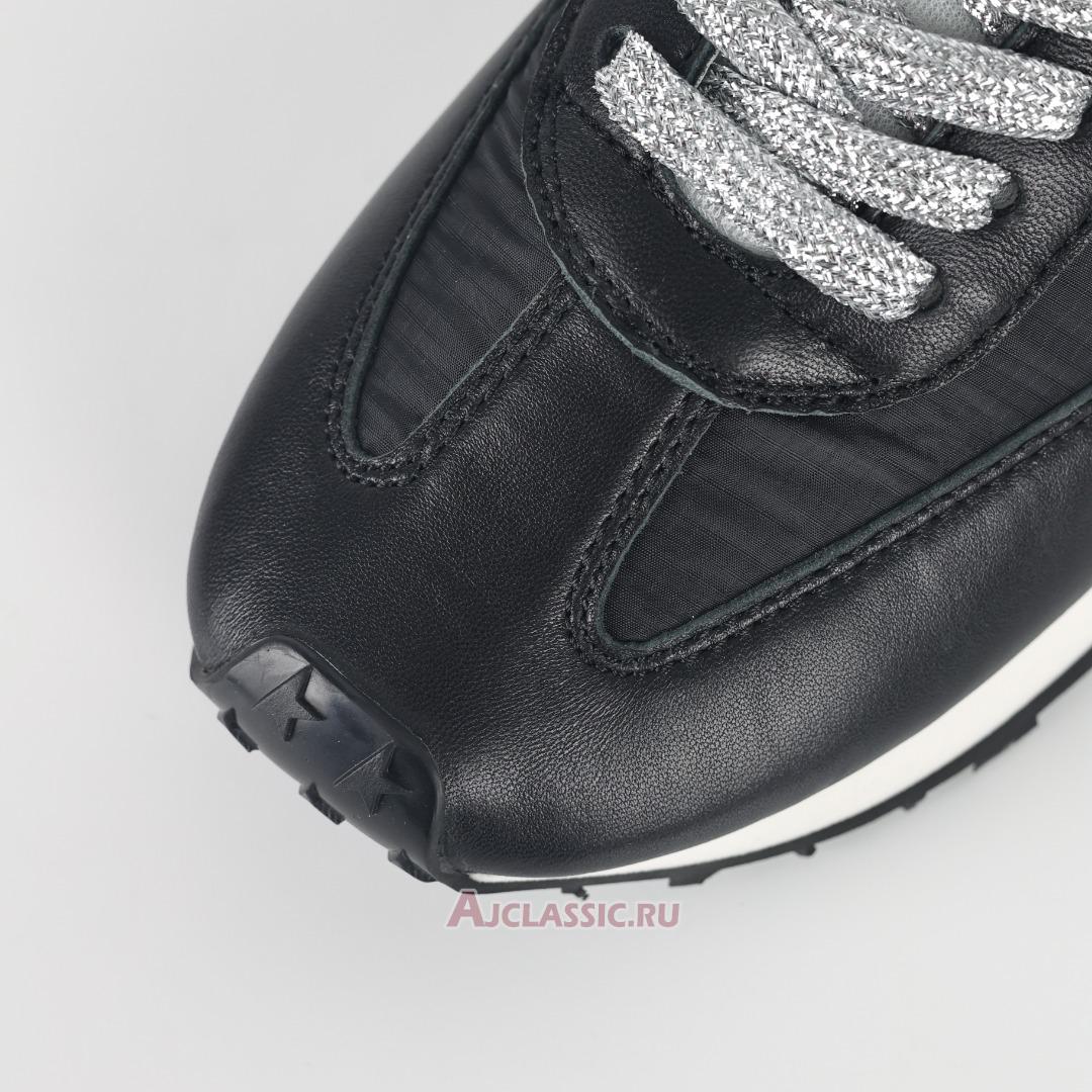 New Golden Goose Marathon Glitter & Star "Black Silver" GWF00684.F005675.90179 Shoes