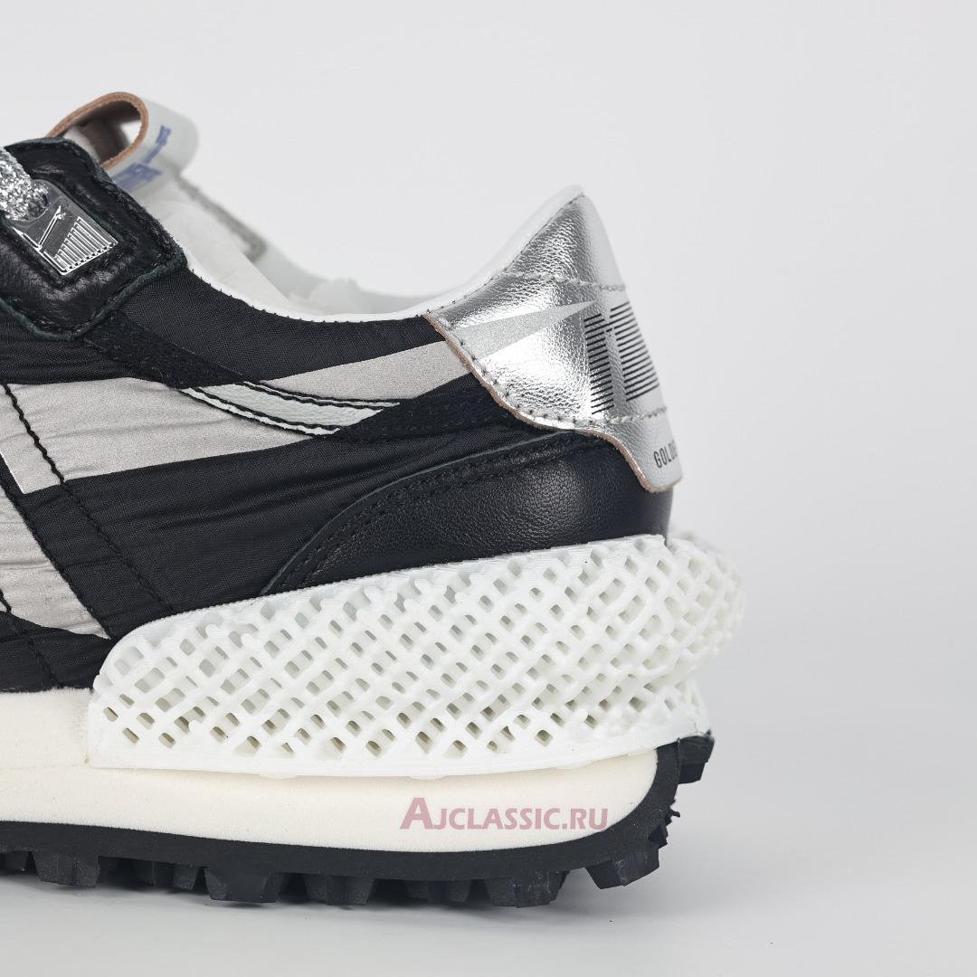 New Golden Goose Marathon Glitter & Star "Black Silver" GWF00684.F005675.90179 Shoes