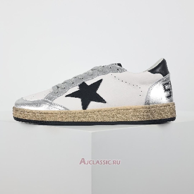 Buy Golden Goose Ball Star Silver Black White Silver GWF00117.F004121.60246-2 Quality Reps Replicas Shoes
