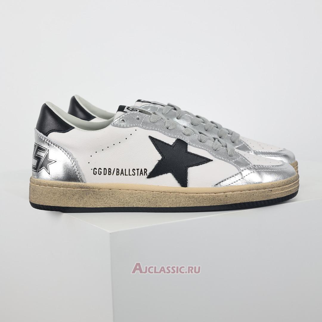 New Golden Goose Ball Star "Silver Black White" GWF00117.F004121.60246-2 Shoes