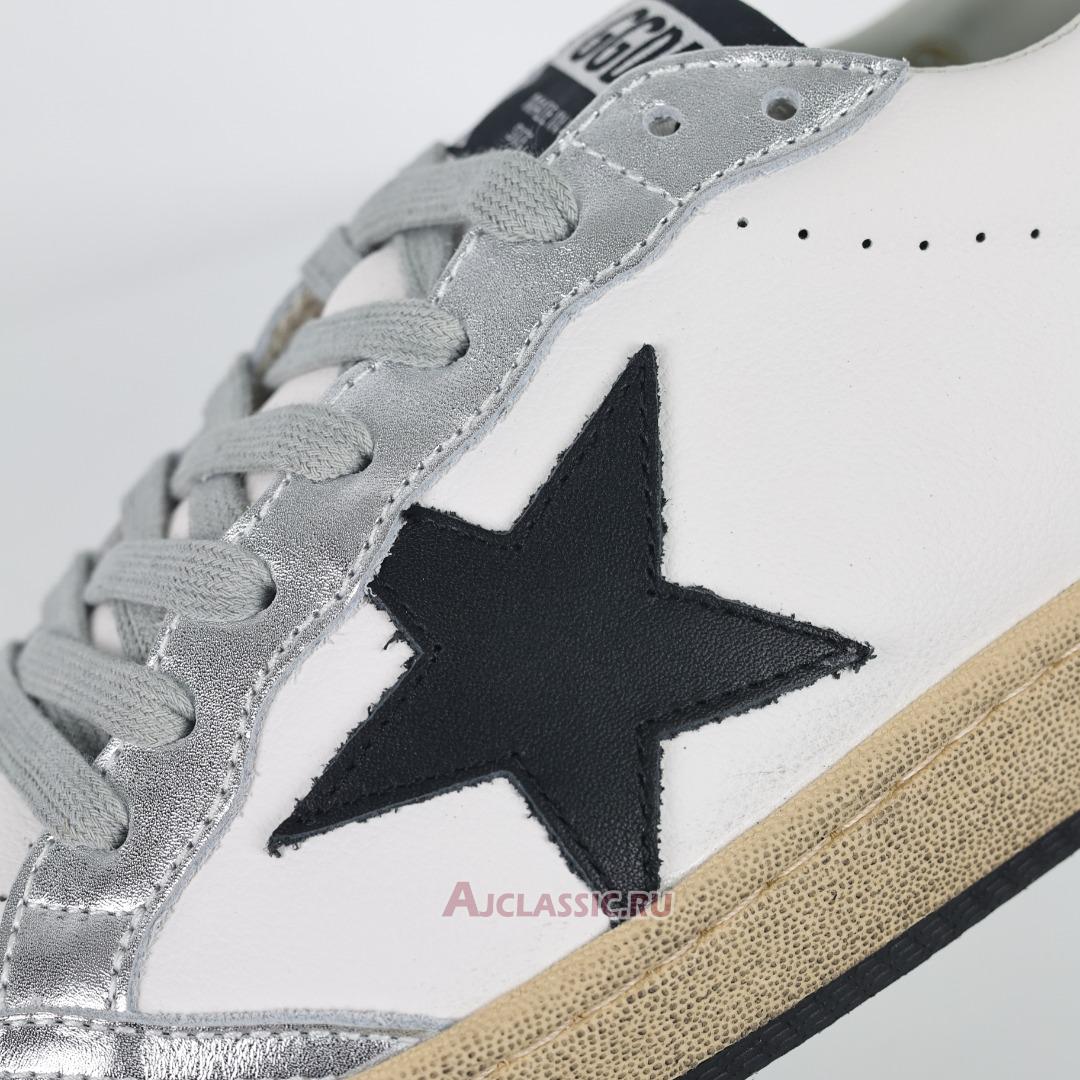 New Golden Goose Ball Star "Silver Black White" GWF00117.F004121.60246-2 Shoes