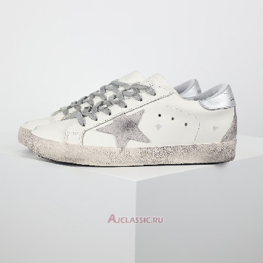 Buy Golden Goose Superstar White Silver Silver GMF00102.F000317.10273 Quality Reps Replicas Shoes