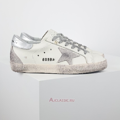 Buy Golden Goose Superstar White Silver Silver GMF00102.F000317.10273 Quality Reps Replicas Shoes