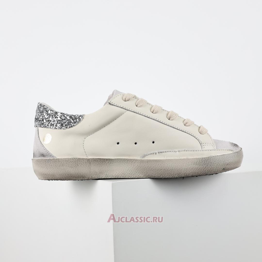 New Golden Goose Superstar "White Grey Glitter" GWF00102.F004108.11166-2 Shoes
