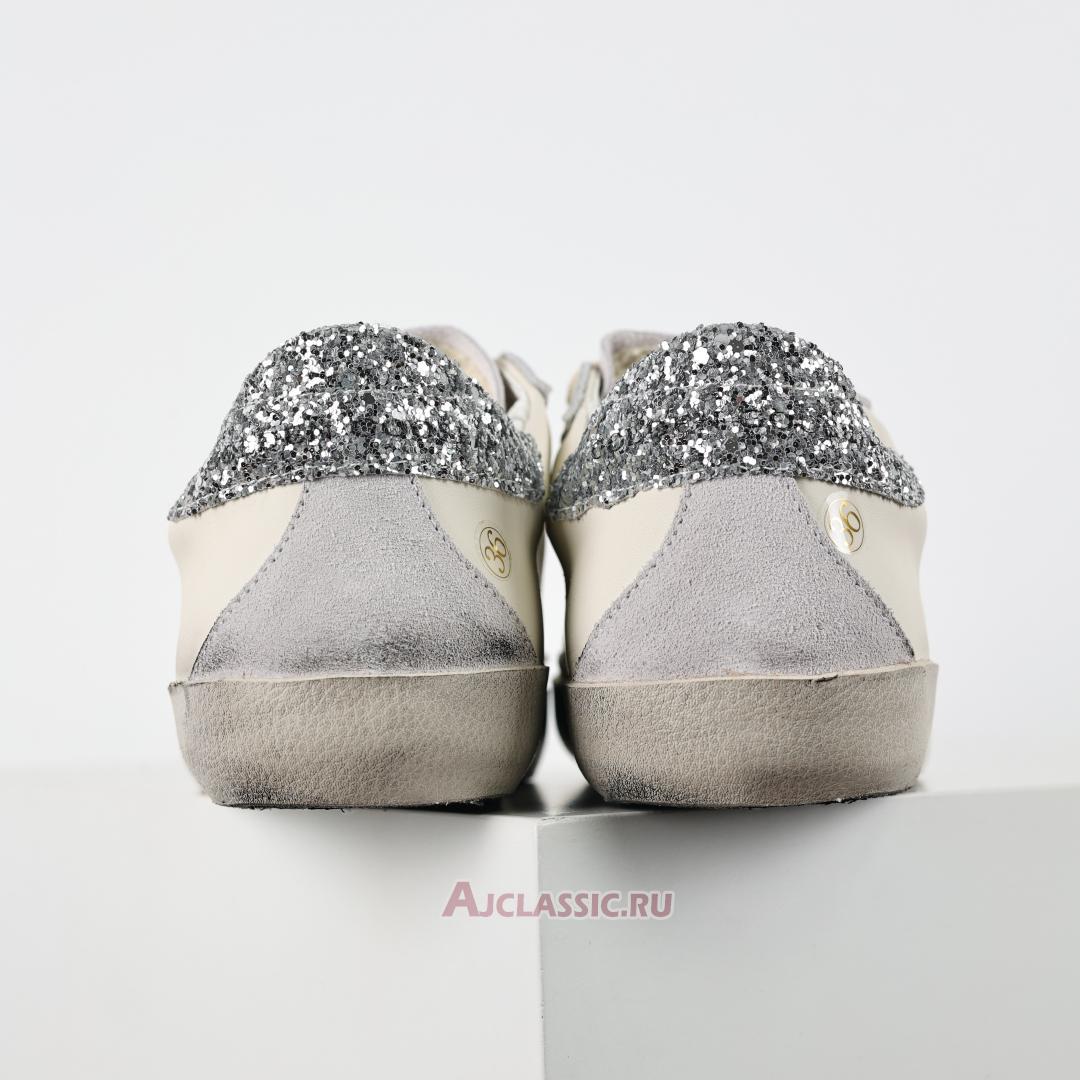 New Golden Goose Superstar "White Grey Glitter" GWF00102.F004108.11166-2 Shoes