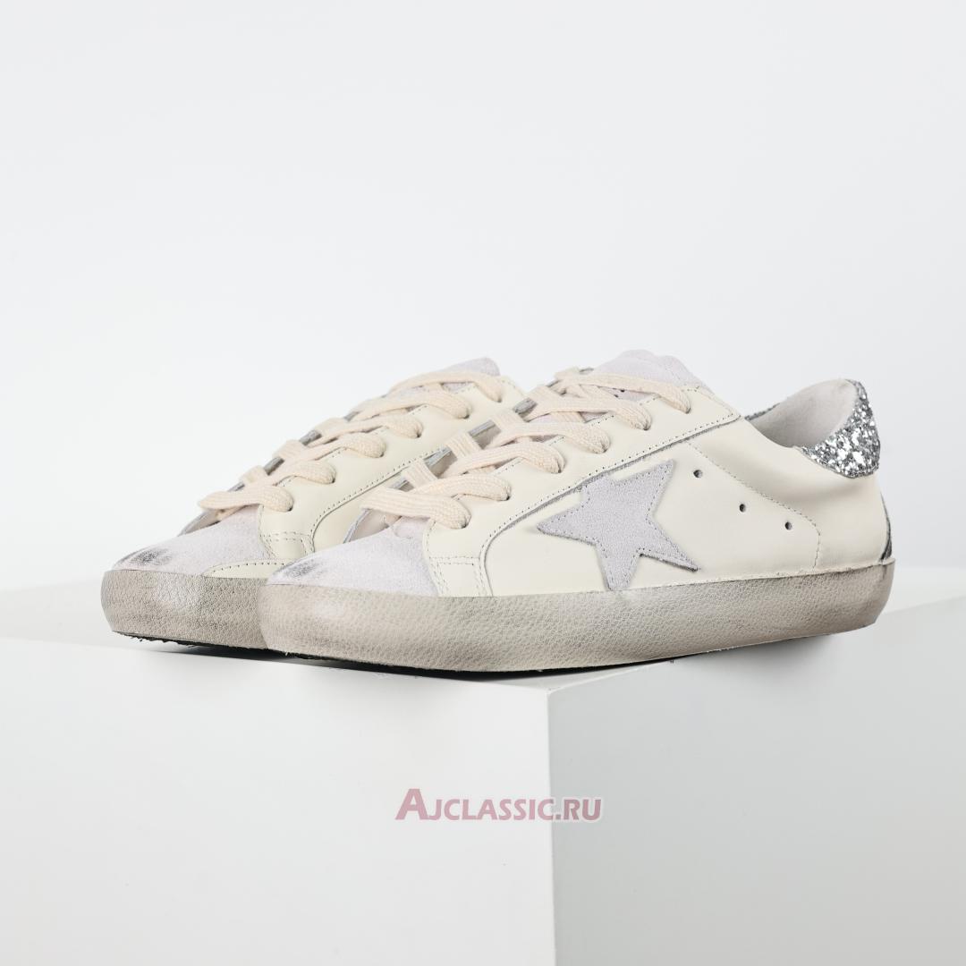 New Golden Goose Superstar "White Grey Glitter" GWF00102.F004108.11166-2 Shoes