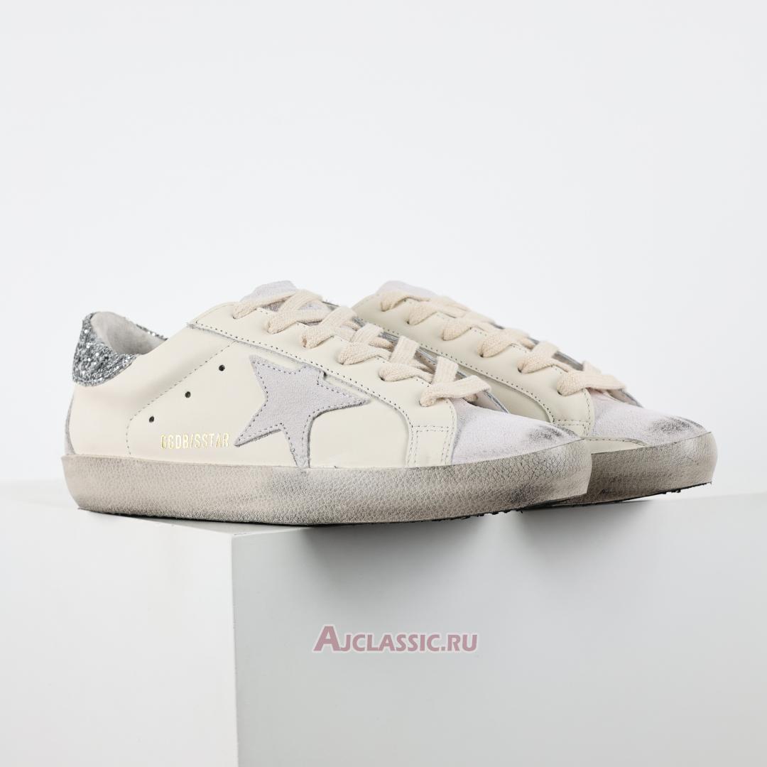 New Golden Goose Superstar "White Grey Glitter" GWF00102.F004108.11166-2 Shoes