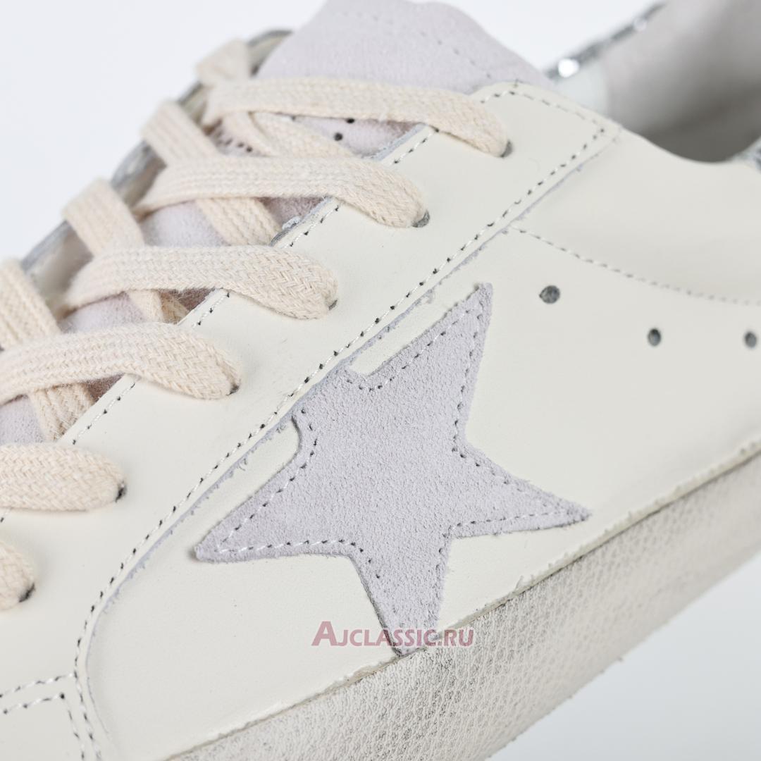 New Golden Goose Superstar "White Grey Glitter" GWF00102.F004108.11166-2 Shoes