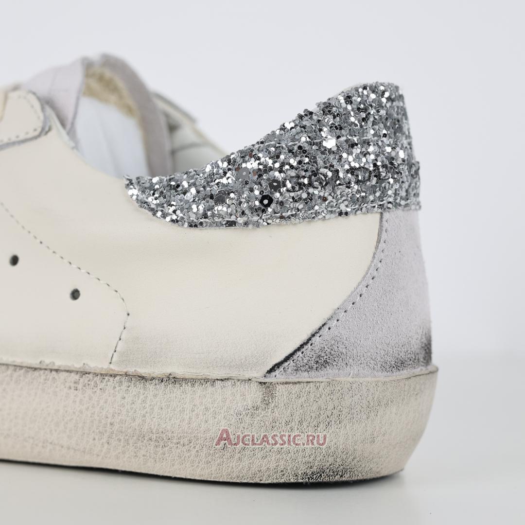 New Golden Goose Superstar "White Grey Glitter" GWF00102.F004108.11166-2 Shoes