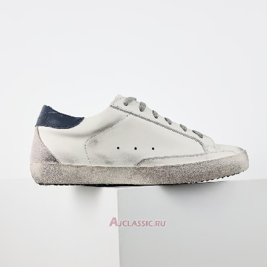 Buy Golden Goose Superstar White Night Blue White GWF00102.F000311.10270 Quality Reps Replicas Shoes