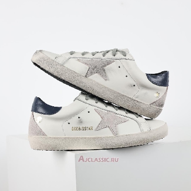 Buy Golden Goose Superstar White Night Blue White GWF00102.F000311.10270 Quality Reps Replicas Shoes