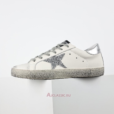 Buy Golden Goose Superstar Silver White White GWF00102.F003971.11353-2 Quality Reps Replicas Shoes