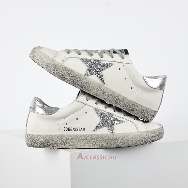 Buy Golden Goose Superstar Silver White White GWF00102.F003971.11353-2 Quality Reps Replicas Shoes