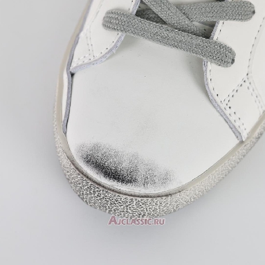 Buy Golden Goose Superstar Silver White White GWF00102.F003971.11353-2 Quality Reps Replicas Shoes