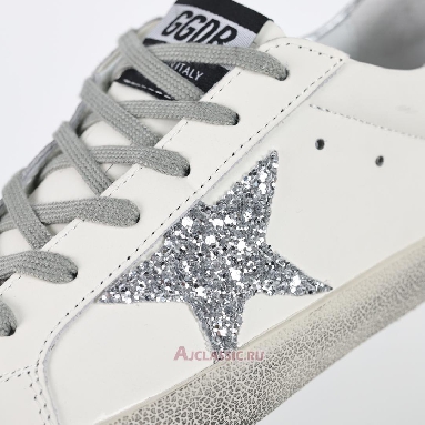 Buy Golden Goose Superstar Silver White White GWF00102.F003971.11353-2 Quality Reps Replicas Shoes