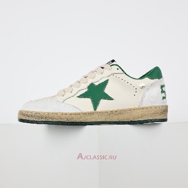 Buy Golden Goose Ball Star White Green White GWF00117.F005821.10361 Quality Reps Replicas Shoes