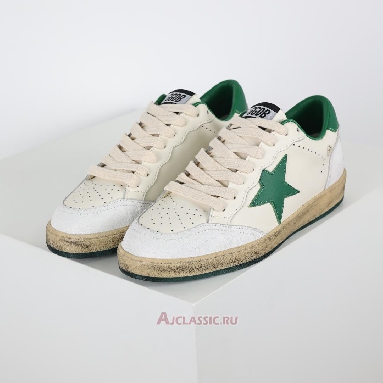 Buy Golden Goose Ball Star White Green White GWF00117.F005821.10361 Quality Reps Replicas Shoes