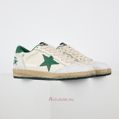 Buy Golden Goose Ball Star White Green White GWF00117.F005821.10361 Quality Reps Replicas Shoes