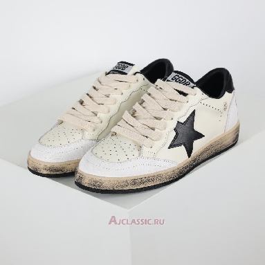 Buy Golden Goose Ball Star White Nappa Black White GMF00117.F003771.10283 Quality Reps Replicas Shoes