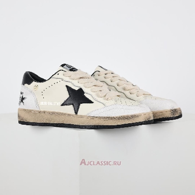 Buy Golden Goose Ball Star White Nappa Black White GMF00117.F003771.10283 Quality Reps Replicas Shoes