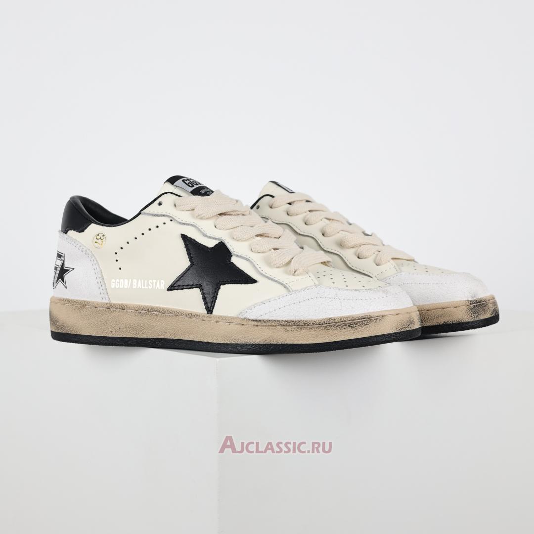 New Golden Goose Ball Star "White Nappa Black" GMF00117.F003771.10283 Shoes