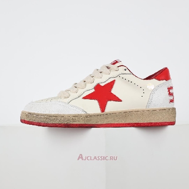 Buy Golden Goose Ball Star White Red White GMF00117.F000325.10275 Quality Reps Replicas Shoes