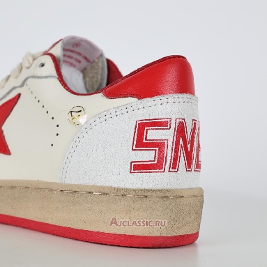 Buy Golden Goose Ball Star White Red White GMF00117.F000325.10275 Quality Reps Replicas Shoes