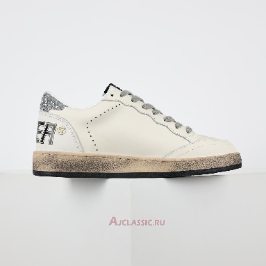 Buy Golden Goose Ball Star White Silver Glitter White GWF00117.F003773.11325 Quality Reps Replicas Shoes