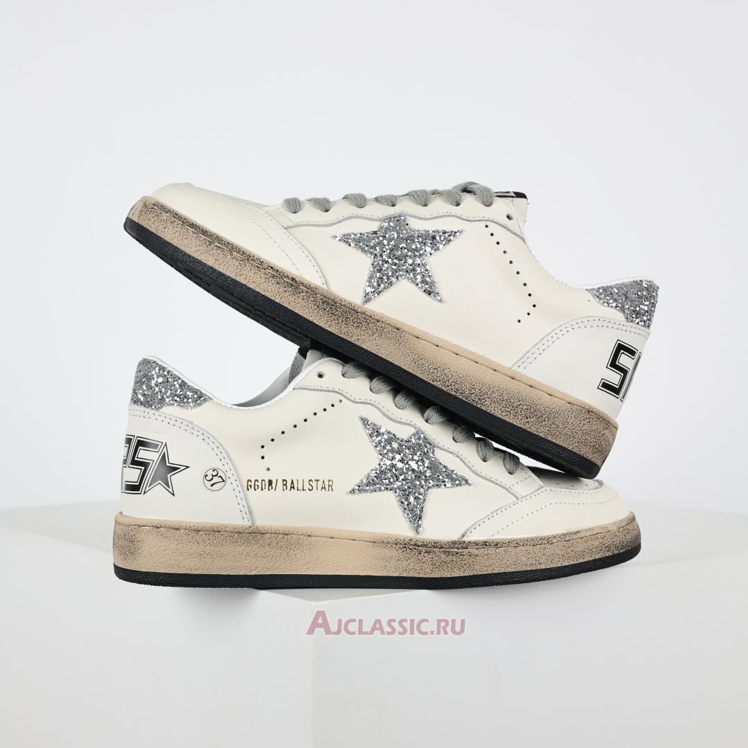 New Golden Goose Ball Star "White Silver Glitter" GWF00117.F003773.11325 Shoes