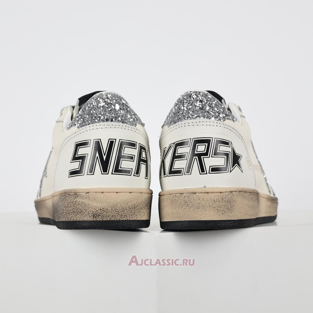New Golden Goose Ball Star "White Silver Glitter" GWF00117.F003773.11325 Shoes